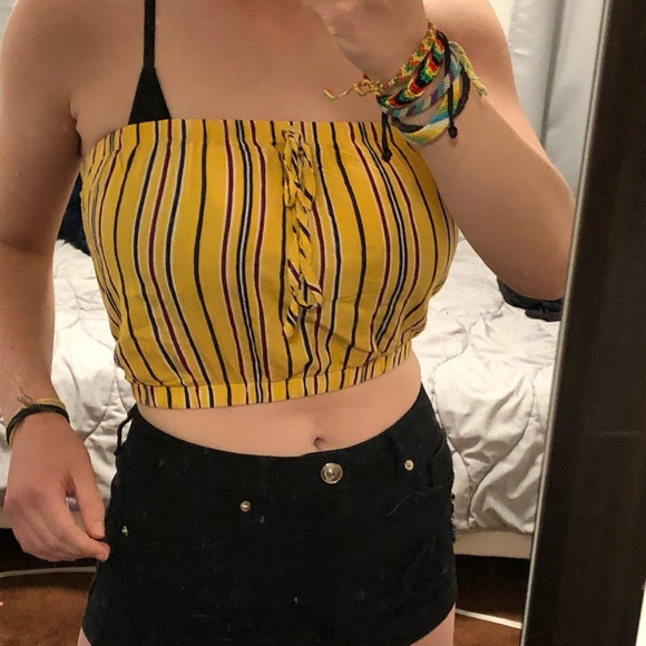 Striped Tube Top